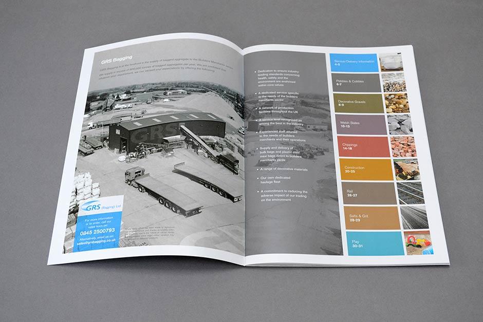 GRS brochure design